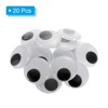 Unique Bargains Self-Adhesive DIY Gift Craft Greeting Card Wiggly Eyes 20 Pcs - 3 of 4