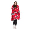 Tirrinia Wearable Blanket Oversized Hoodie for Adults, Patterns Sweatshirt Blanket, as Warm & Funny Gifts for Men Women Girlfriend - 2 of 4