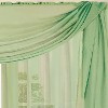 Ramallah Trading Celine Sheer Rod Pocket Top Panel 60" x 90" Sage - 3 of 4