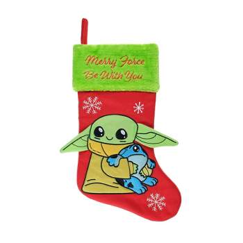 Star Wars The Child Applique Holiday Stocking 20"