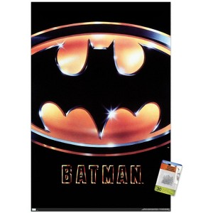 Trends International DC Comics Movie Batman (1989) - Logo One Sheet Unframed Wall Poster Prints - 1 of 4
