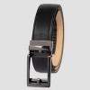 Men's Haggar H26 Reversible Dress Belt - Black - 2 of 4