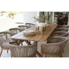 PURPLE LEAF Patio Dining Set All-Weather Wicker Aluminium Outdoor Table and Chairs Set for Backyard Decor Kitchen Modern Furniture Set - 2 of 4