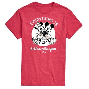 Men's - Disney - Mickey & Friends Short Sleeve Graphic T-Shirt - 1 of 4