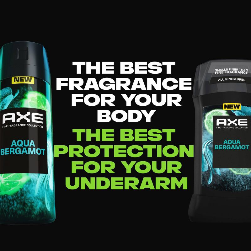 Axe Aqua Bergamot 72-Hour Aluminum-Free Premium Body Spray - Sage + Juniper - 4oz, 5 of 10