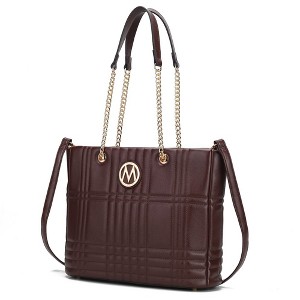 MKF Collection Alyne Vegan Leather Women’s Shoulder Bag by Mia K - 1 of 4