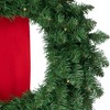 Northlight Pre-Lit Battery Operated Wreath Trio Christmas Decoration - 6.5' - Clear LED Lights - 3 of 4