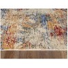 Luxe Weavers Modern Abstract Multicolor Fringed Indoor Area Rug - 4 of 4