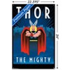 Trends International Marvel Comics - Thor - Art Deco Unframed Wall Poster Prints - 3 of 4