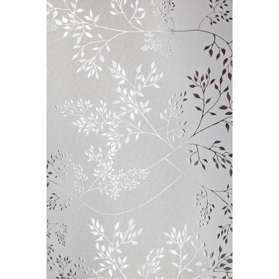 Elderberry Frosted Glass Privacy Window Film, 24 x 36 Inches