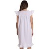 Dreamcrest Cap Sleeve Woven Nightgown with Floral Embroidery - Cute PJ Sleepwear - 3 of 3