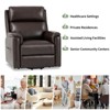 Power Lift Recliner Chair with Remote Control, Electric Lift Reclining Chair with Side Pocket-Charcoal - 4 of 4