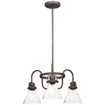 Maxim Lighting Seafarer 3 - Light Chandelier in  Oil Rubbed Bronze