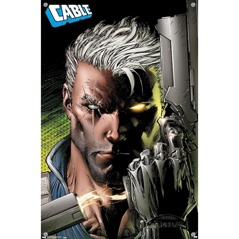 Trends International Marvel Comics - Cable Profile Unframed Wall Poster Prints, 4 of 7