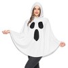 Joyfy Pumpkin Cape Halloween Costume for Adult  White Ghost Cape Costume for Halloween Dress Up Party - 2 of 4