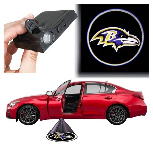 NFL Baltimore Ravens LED Car Door Light - 1 of 2