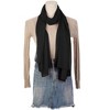 Elerevyo Women's Solid Chiffon Sheer Lightweight Soft Long Scarf Shawl 1 Pc - 2 of 4