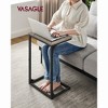 VASAGLE C-Shaped End Table Side Table Couch Table  Small TV Tray Table for Living Room Bedroom - 2 of 4