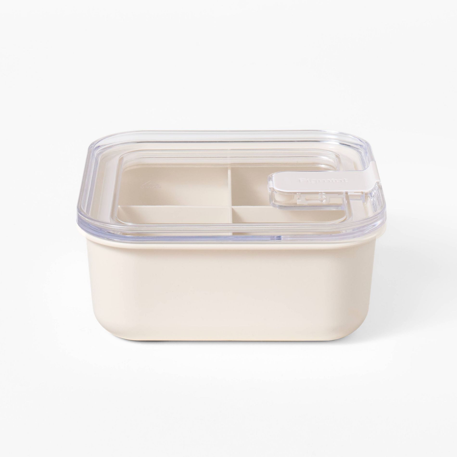 Square Bento Food Storage Container Cream - Figmint™
