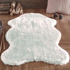 BC BARE COTTON Ultra Soft Fluffy Area Rug - Decoration Carpets Irregular Shape Floor Sofa Cover Seat Cushion Bedside Carpet - 1 of 1