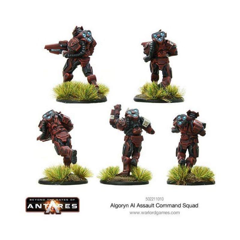 Algoryn Assault Command Squad Miniatures Box Set, 3 of 4