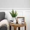 Northlight Real Touch™ Artificial  Privet Plant in Gray Stone Pot - 12" - 2 of 4