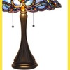 Chloe Lighting Keegan Tiffany-style 2 Light Victorian Table Lamp 16" Shade - 4 of 4