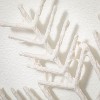 Large White Snowflake White 12.5"H Metal Set of 3 - 2 of 2