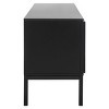 Zadie 2 Shelf Rattan Media Stand - MED5009 - Safavieh - 4 of 4