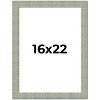 PosterPalooza | Sculpted Blue Picture Frame - UV Acrylic, Foam Board Backing, Hanging Hardware - 2 of 4