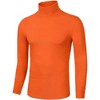 Lars Amadeus Men's Slim Fit Long Sleeve Pullover Solid Turtleneck Sweater - 2 of 4