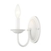 Livex Lighting Home Basics 1 - Light Wall Light in  White - 2 of 4