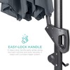 Best Choice Products 10ft 360-Degree Solar LED Lit Cantilever Patio Umbrella, Outdoor Hanging Shade - 4 of 4