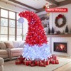Karl Home 6ft Santa Hat Style Pre-lit Christmas Tree with 300 Lights, - 2 of 4