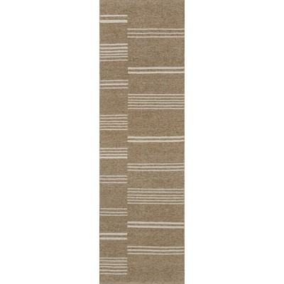 Nuloom Birchwood Reversible Striped Wool Area Rug
