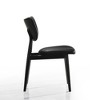 Omax Decor,Joss Solid Wood Dining Chairs Upholstery (Set of 2) - 4 of 4