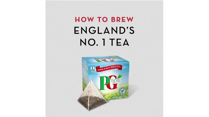 PG tips Premium Black Tea Black Tea Pyramid Tea Bags - 40ct, 2 of 7, play video