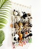 Plush animal toy storage hammock hand woven cotton rope hanging storage device daycare game room bedroom children's room - 2 of 4