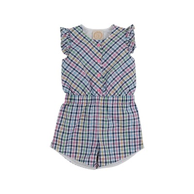 Girl Marion Rose Romper - The Beaufort Bonnet Company