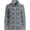 Lands' End Women's Anyweather Fleece Quarter Zip Pullover - 3 of 4