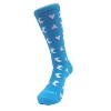 Rabbits and Hearts Patterned Socks (Women's Sizes Adult Medium) from the Sock Panda - image 4 of 4