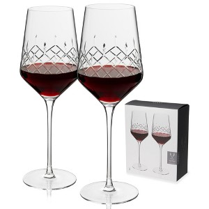 Viski Admiral Crystal Universal Wine Glasses, Set - 1 of 4