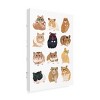 Trademark Fine Art - Hanna Melin Hamsters Wearing Glasses Canvas Art - 4 of 4
