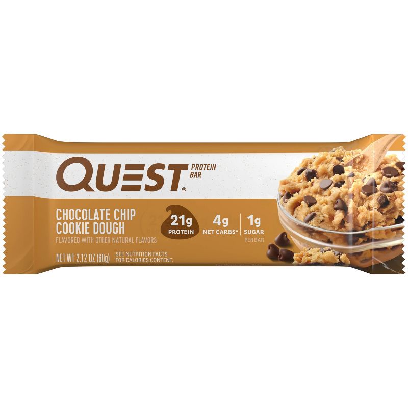 Quest Nutrition Protein Bar - Chocolate Chip Cookie Dough, 3 of 8