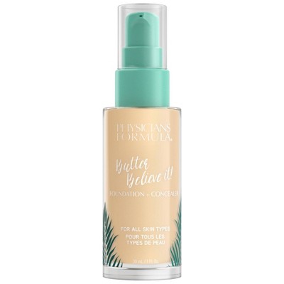 Physicians Formula Butter Believe It! Foundation + Concealer - 1 fl oz