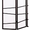 NicBex Room Divider Folding Privacy Screen with Geometric Lattice Design Partition for Home & Office - 4 of 4