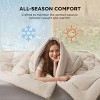 Bedsure Comforter Duvet Insert - Quilted Comforters Queen Size, All Season Duvet, Down Alternative Bedding, with 8 Tabs, Gifts for Women/Men, White,Qu - 4 of 4