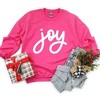 Simply Sage Market Women's Graphic Sweatshirt Joy Bold Cursive - 3 of 4