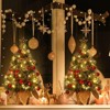 3 Ft Pre-Lit Christmas Tree, Artificial Christmas Trees with Base, Xmas Trees w/78 LED Lights, Battery Operated, 8 Mode,Christmas Decoration for Home - 4 of 4