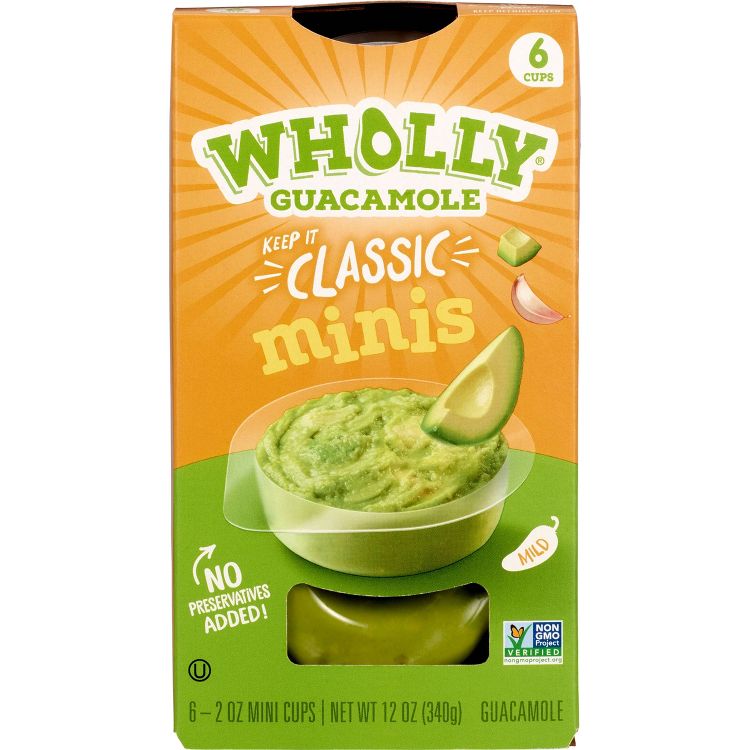 Wholly Guacamole Classic Mini Bowls - 12oz/6ct, 1 of 8